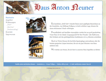 Tablet Screenshot of anton-neuner-fewo.de